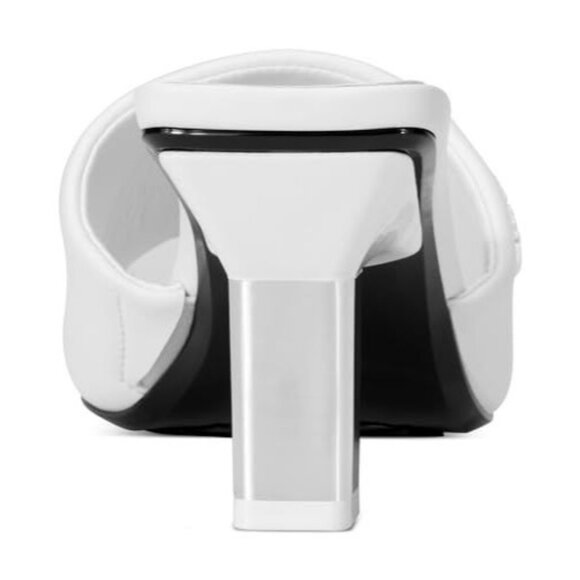 DKNY Women's Footwear Kelley Peep Toe Mule White Size 6 NEW - Picture 7 of 9